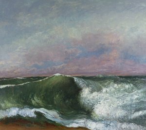 The Wave, 1870 by Gustave Courbet